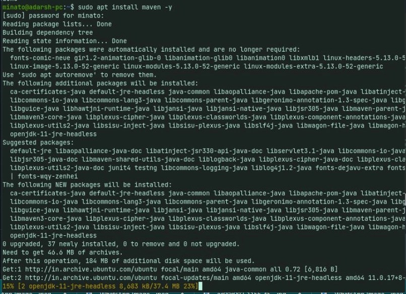 Install Maven on Ubuntu, Maven, Ubuntu. Coding Ninjas