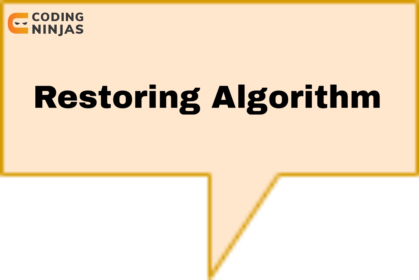 Restoring Division Algorithm in Computer Architecture Naukri Code 360