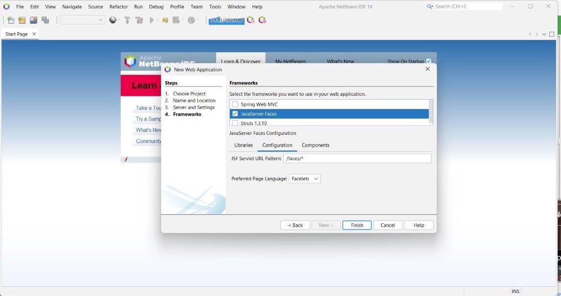JSF Application - Naukri Code 360