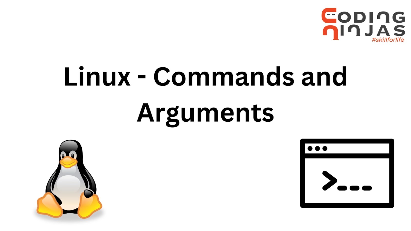 Linux, Commands, Arguments Coding Ninjas
