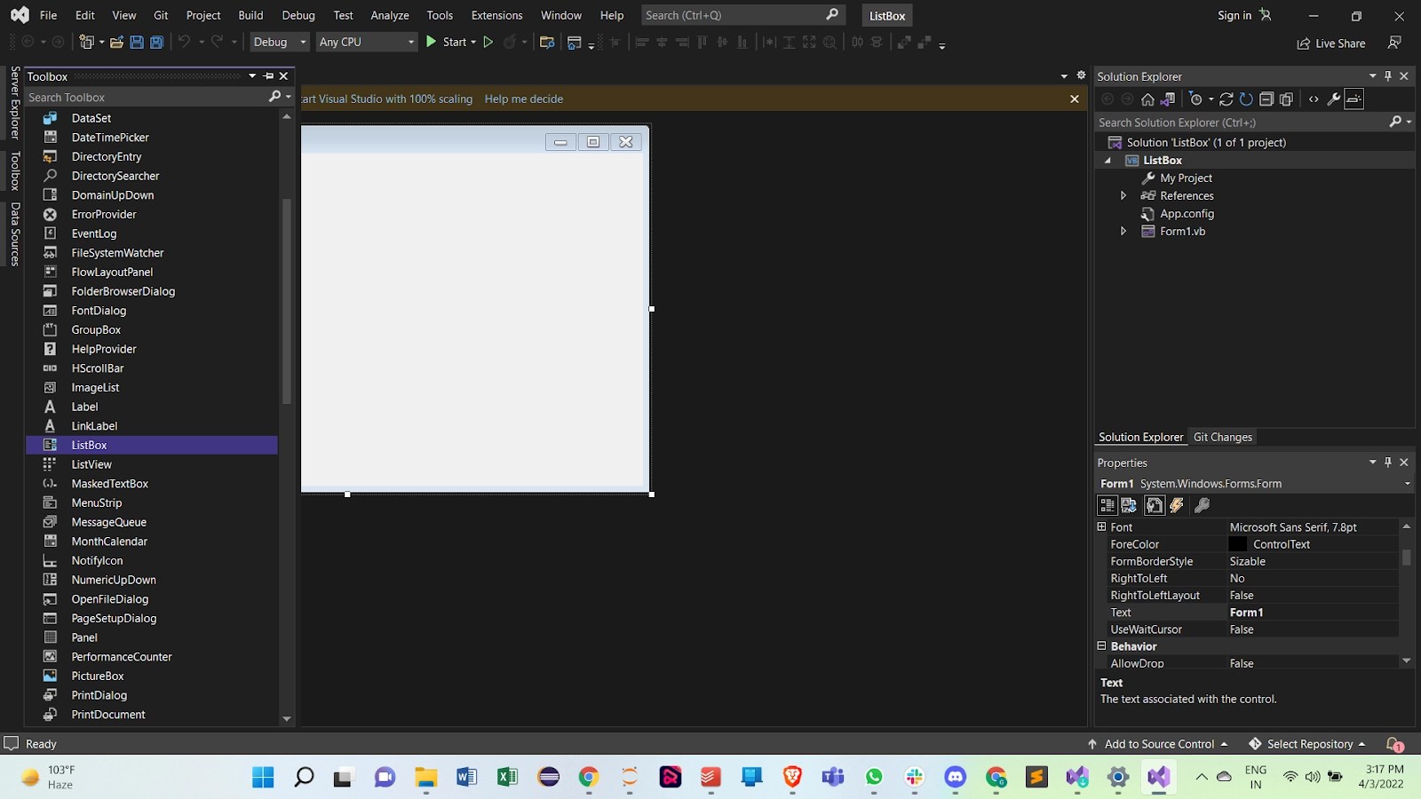 Listbox in C Coding Ninjas