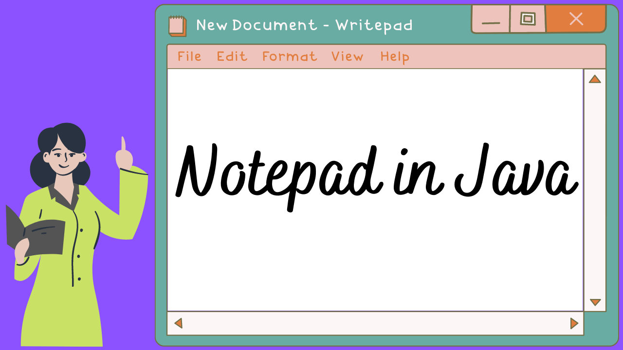 Notepad Using Java at Richard Batchelor blog