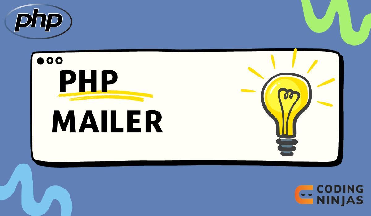 PHP mailer Coding Ninjas