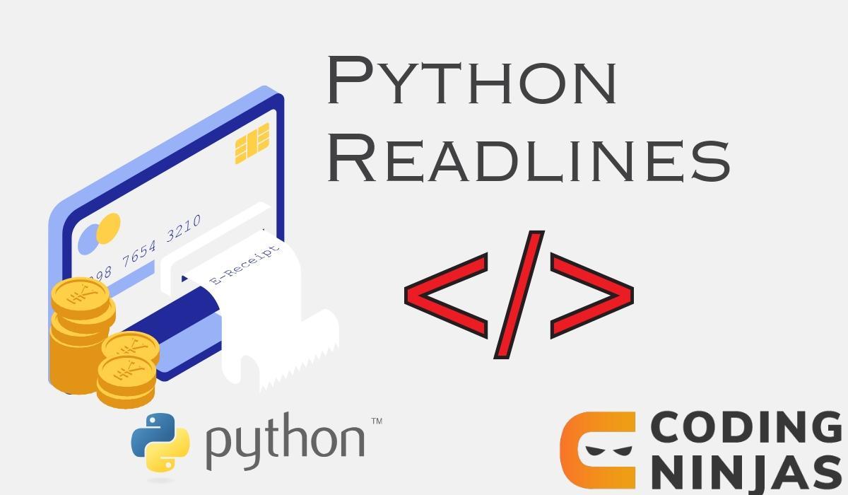 Python File readlines() Method Coding Ninjas