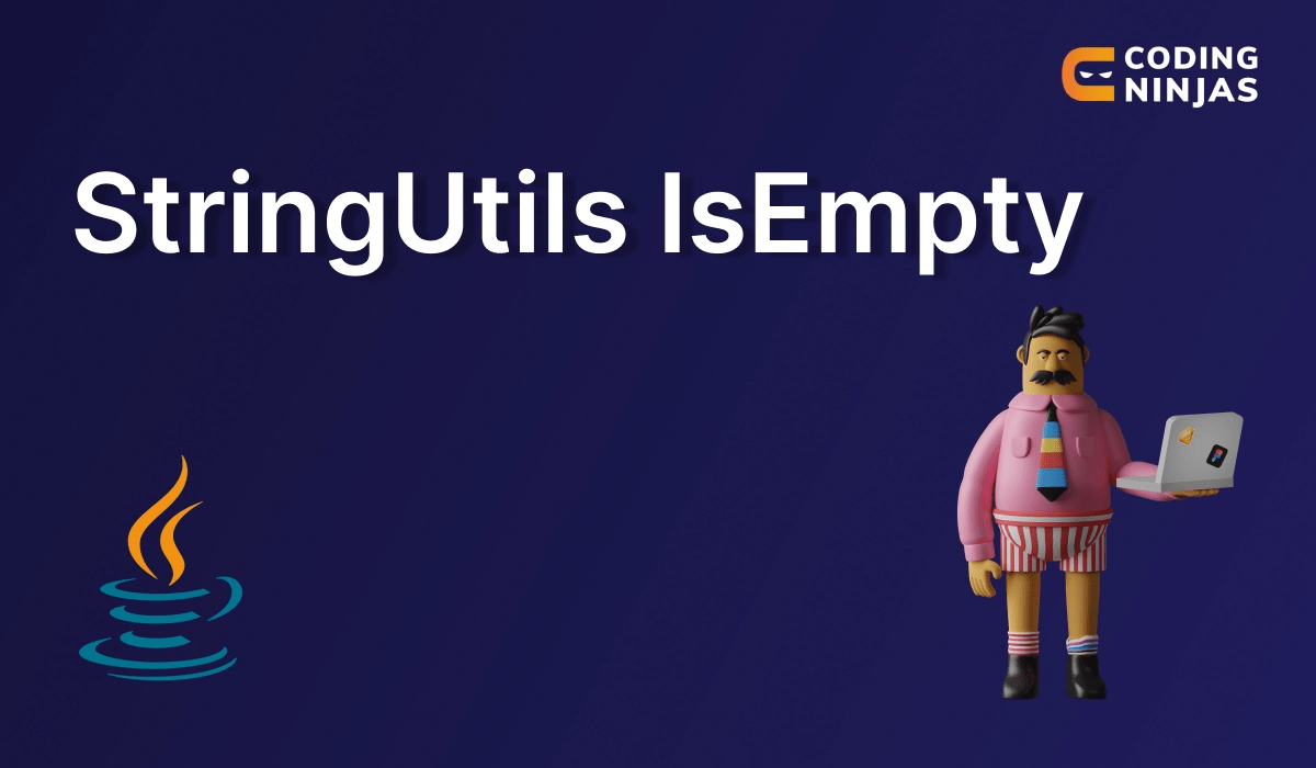 stringutils isempty Coding Ninjas