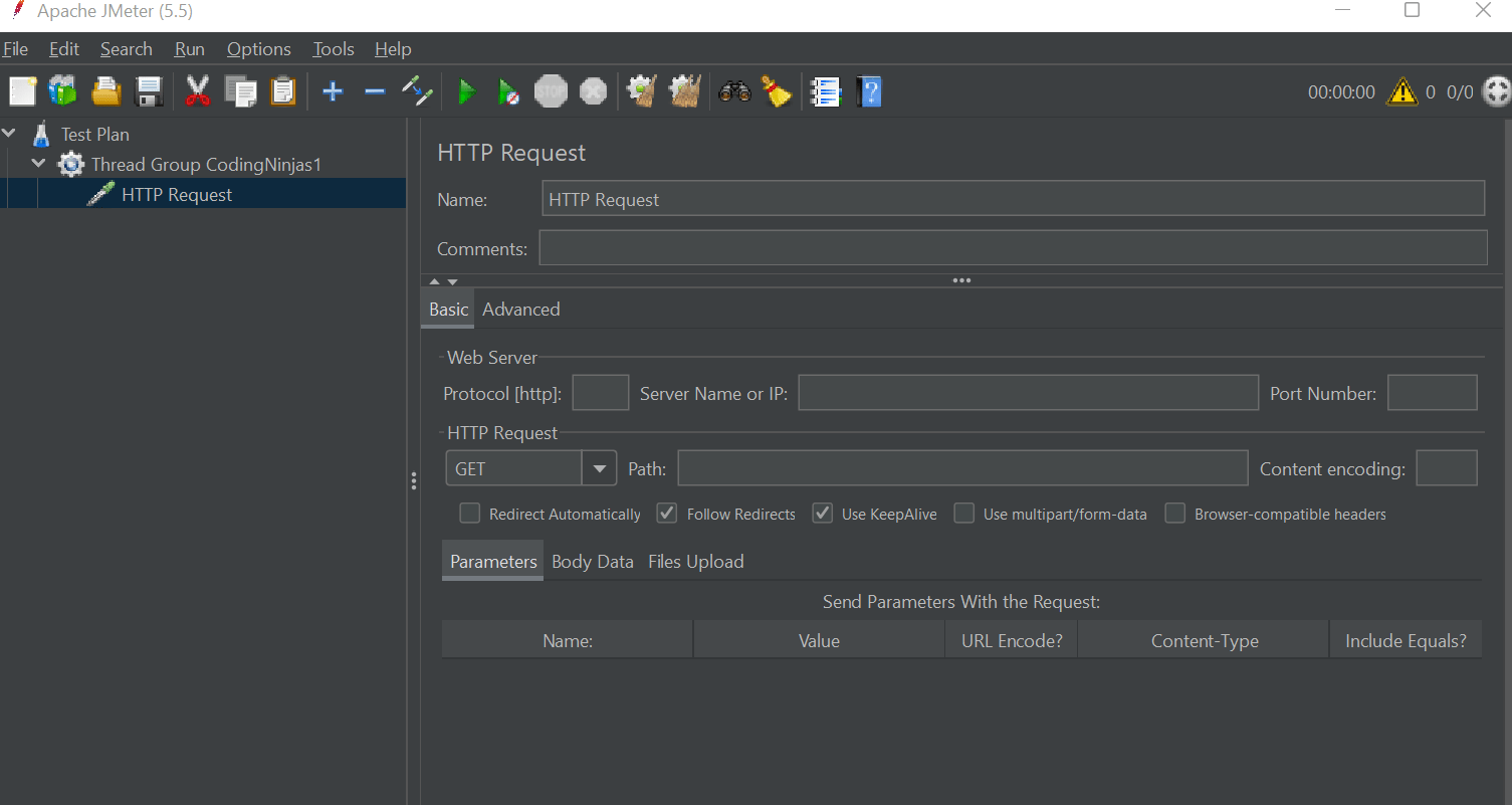JMeter, Functions Coding Ninjas