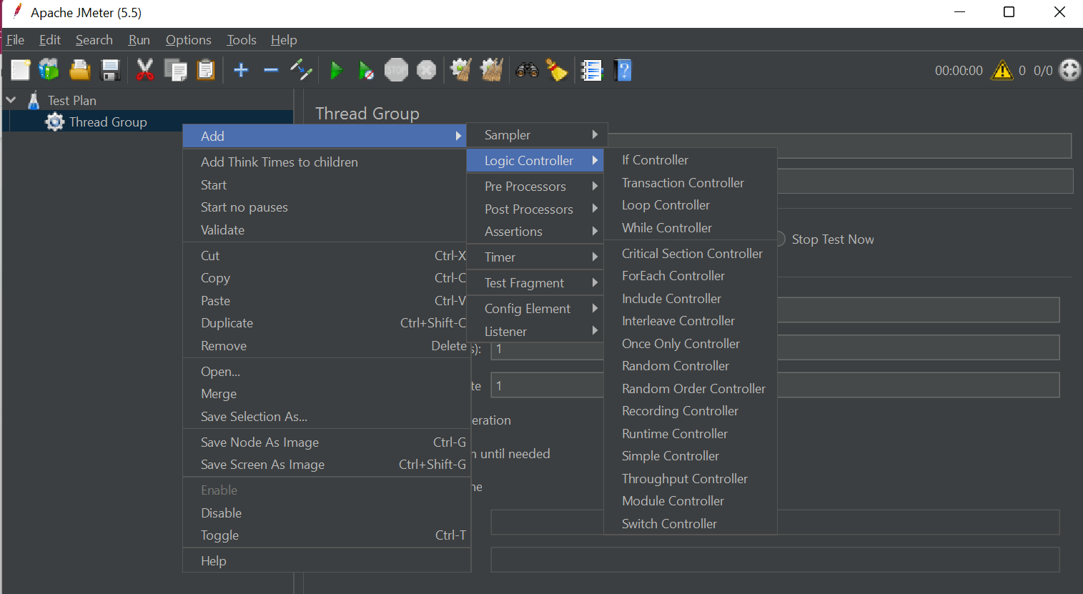What do you mean by JMeter Controllers Coding Ninjas