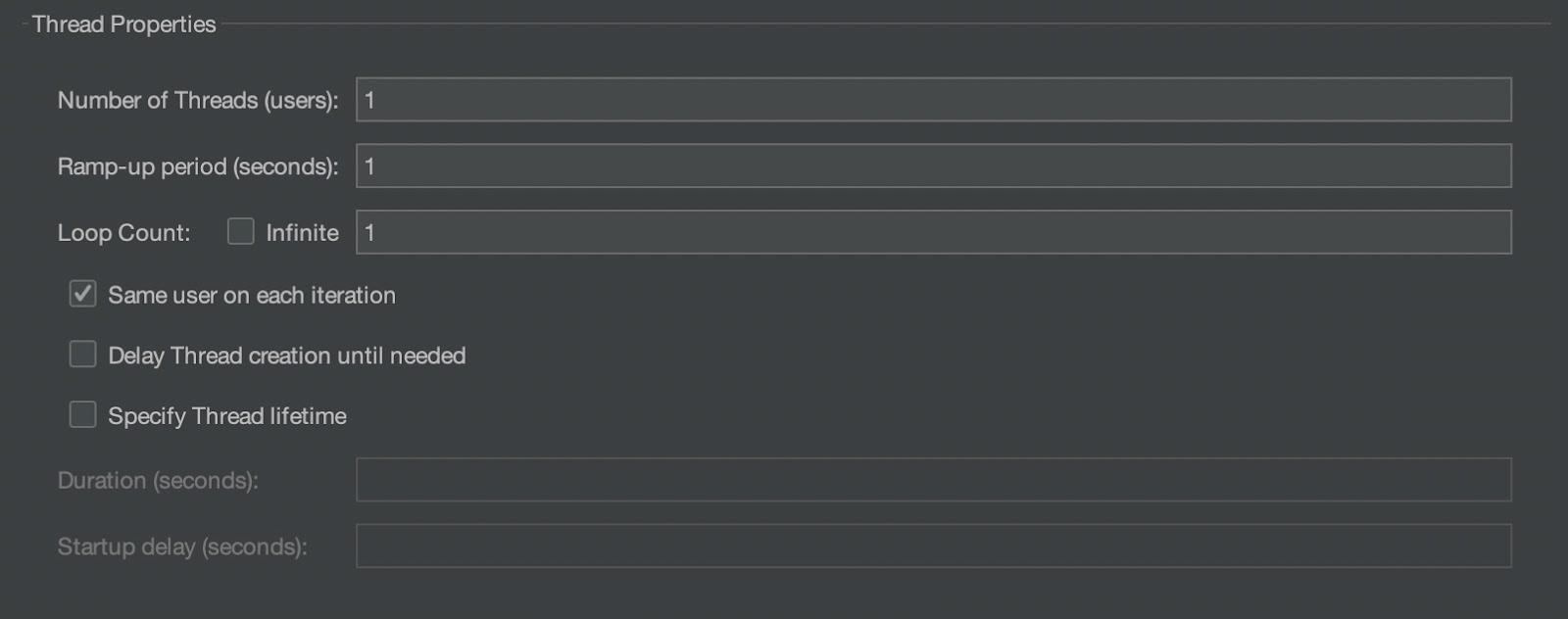 JMeter Thread Group Coding Ninjas