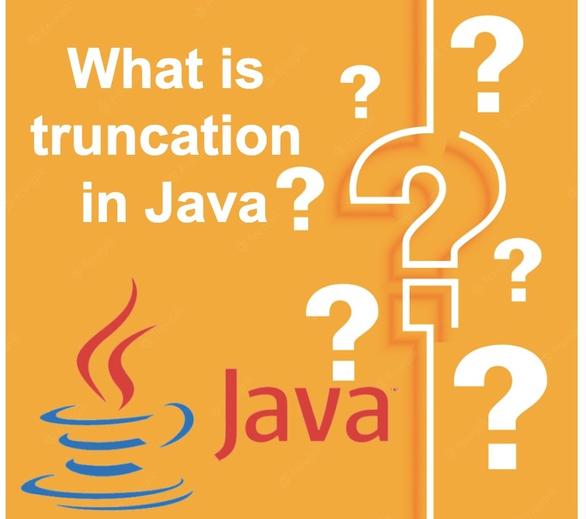 What is truncation in Java? Coding Ninjas