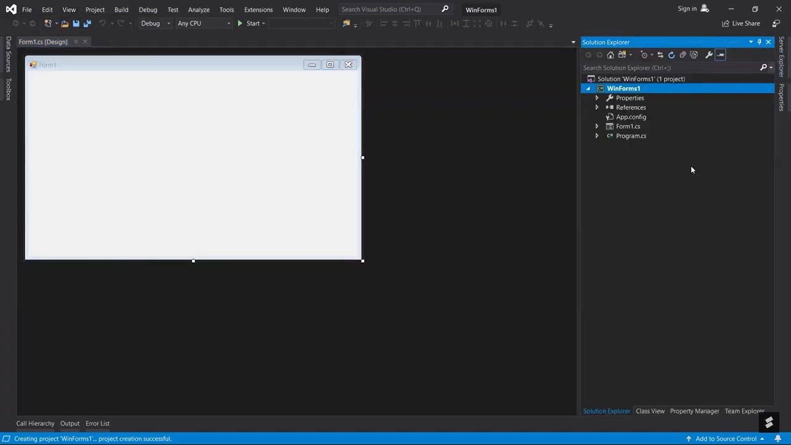 Windows Forms Coding Ninjas