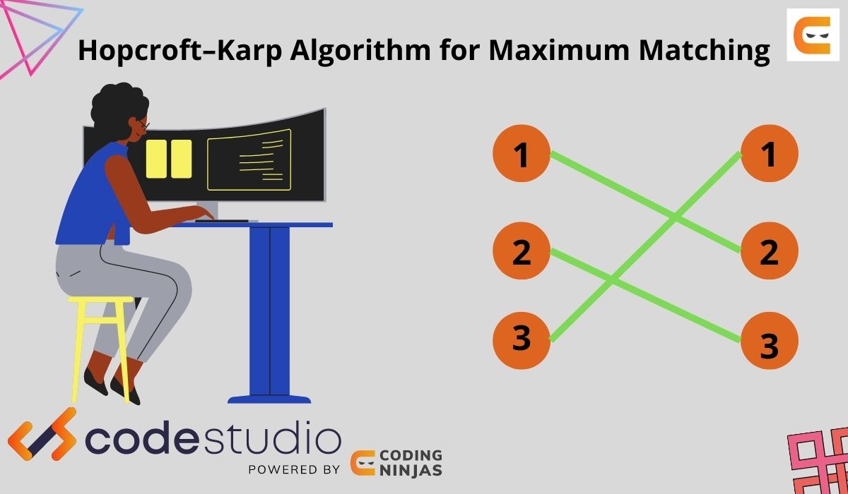 HopcroftKarp Algorithm for Maximum Matching Coding Ninjas