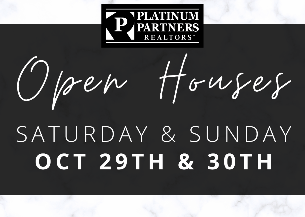 Open Houses This Weekend!