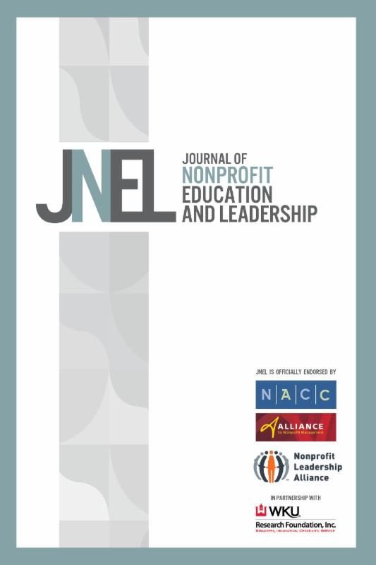 New Issue Journal of Nonprofit Education and Leadership Vol. 7 No. 2