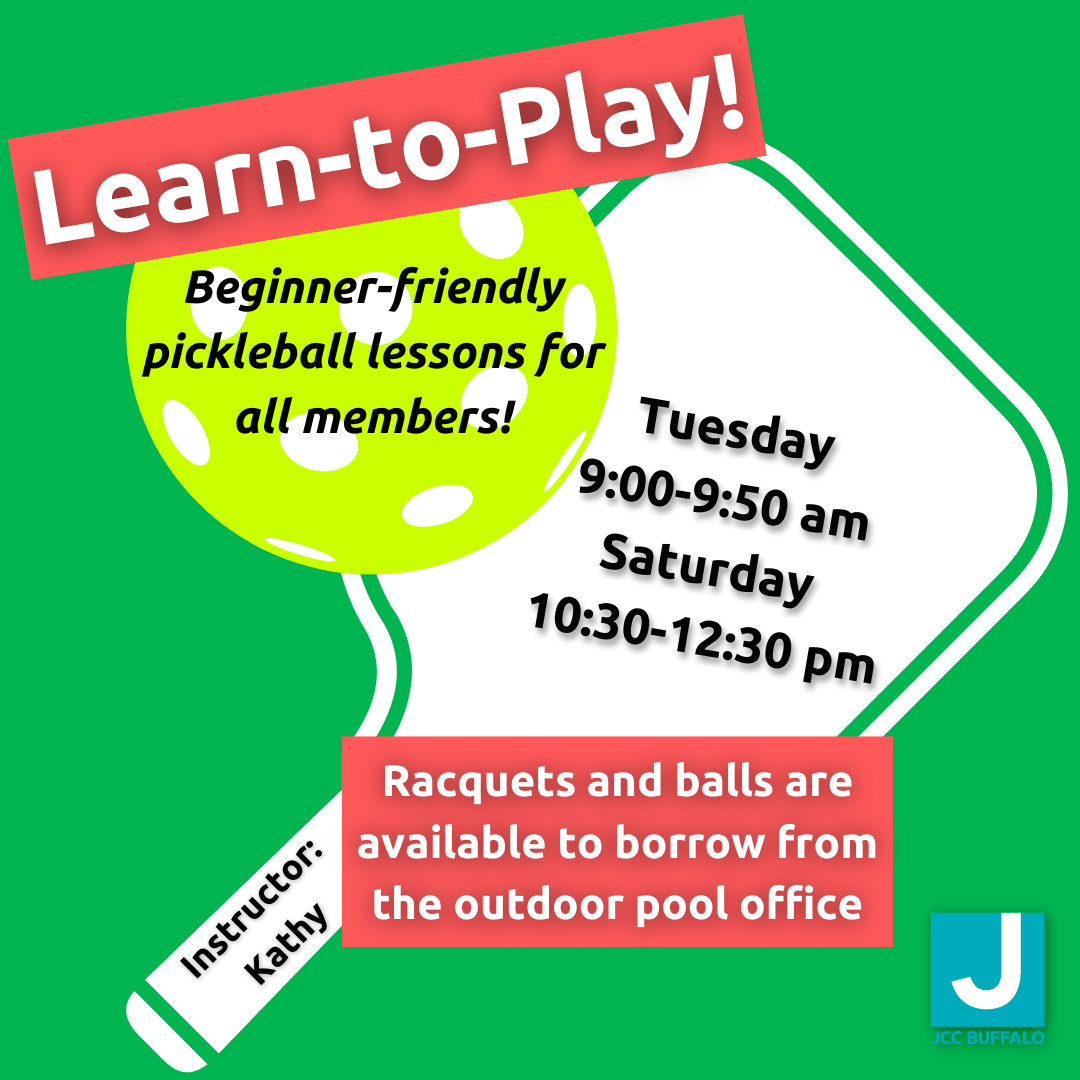 Nicest Pickleball Courts in the area, JCC Buffalo Marketplace Opens