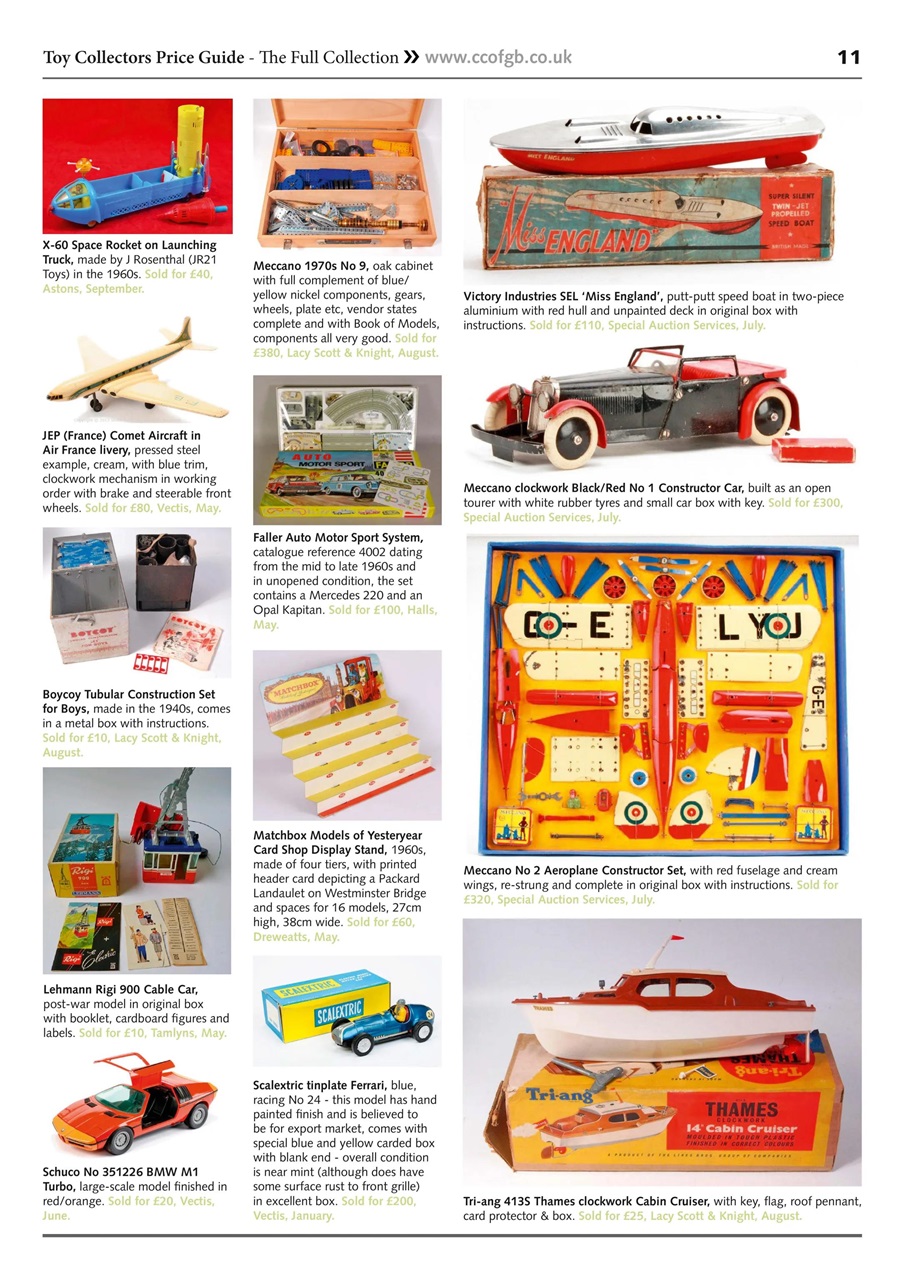 Toy Collectors Price Guide Magazine Toy Collectors Price Guide The