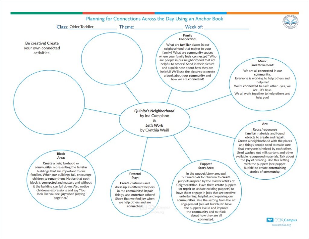 Literacy & Justice Quinito's Neighborhood and Let's Work Mexican Folk Art Trabajos in English