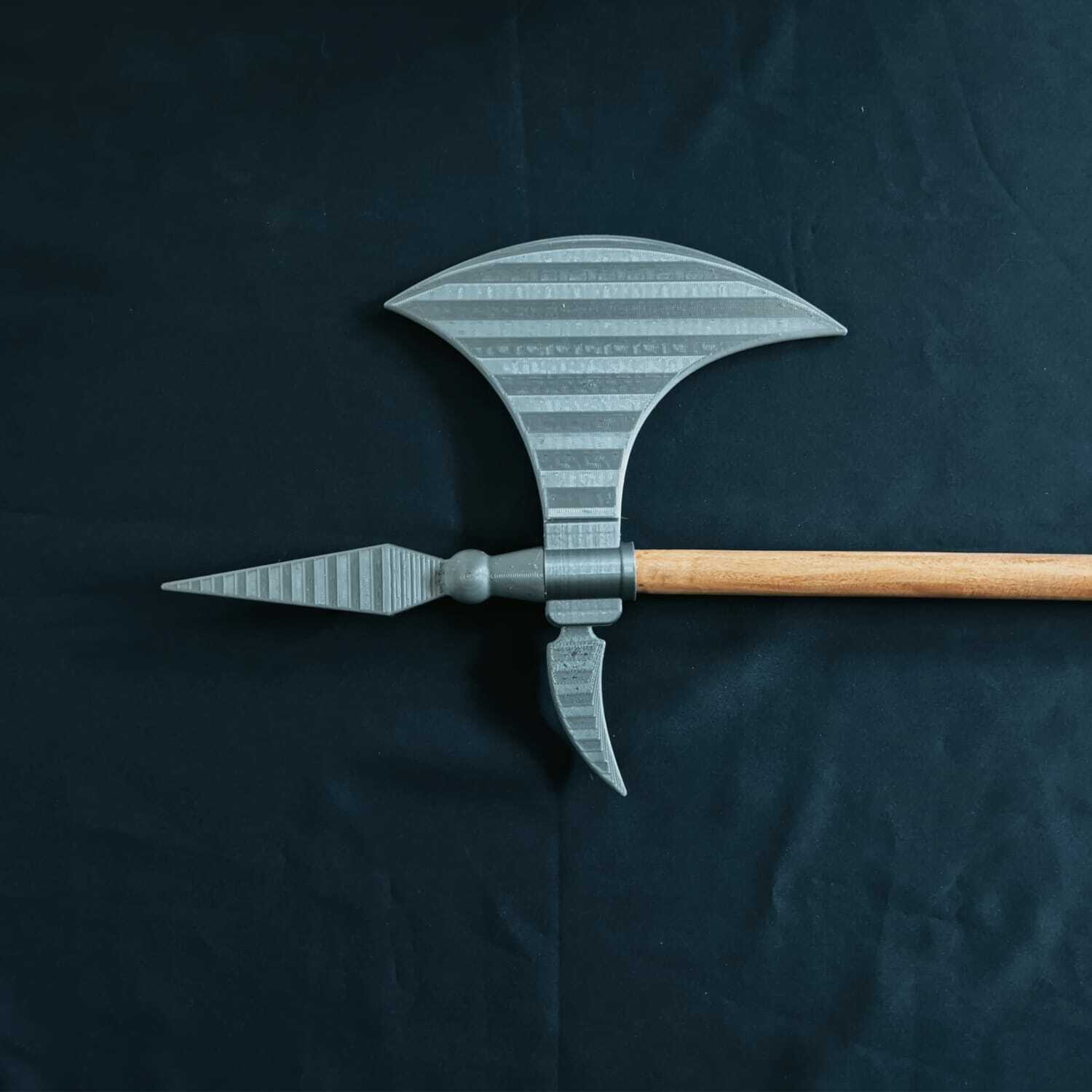 STL file Halberd 🔫・3D printable model to download・Cults