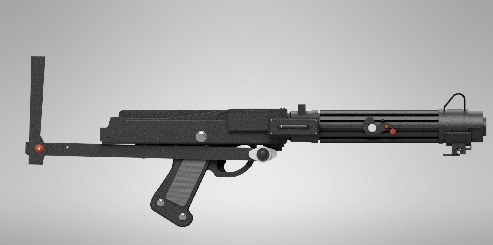 Download STL file DC15S blaster Star Wars 3D PRINT MODEL • 3D