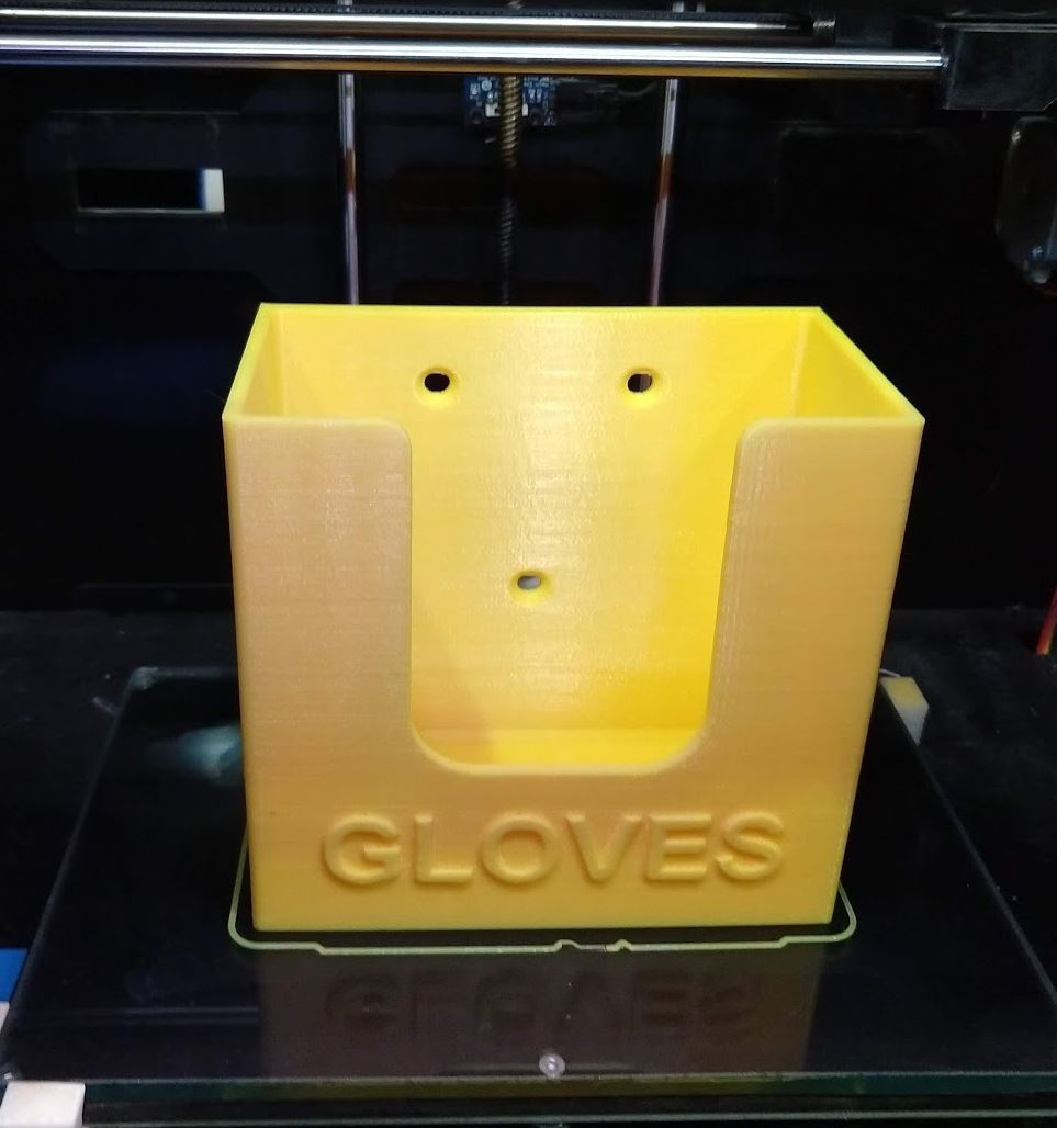 Download free STL file Harbor Freight Glove Holder • 3D print template