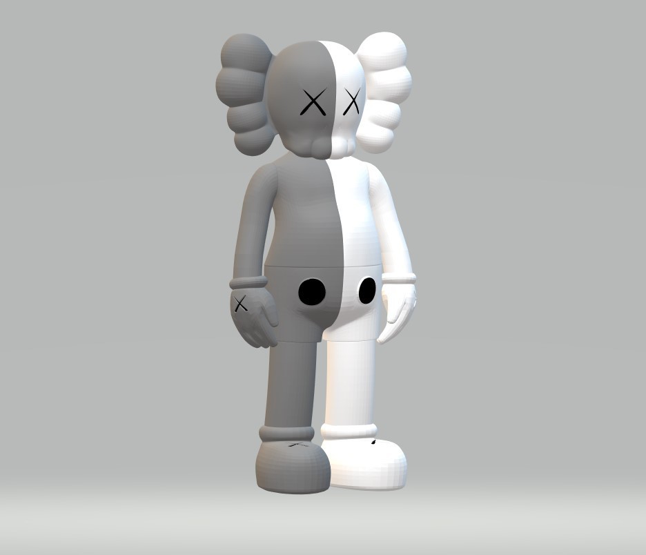 3MF file kaws figure・Model to download and 3D print・Cults