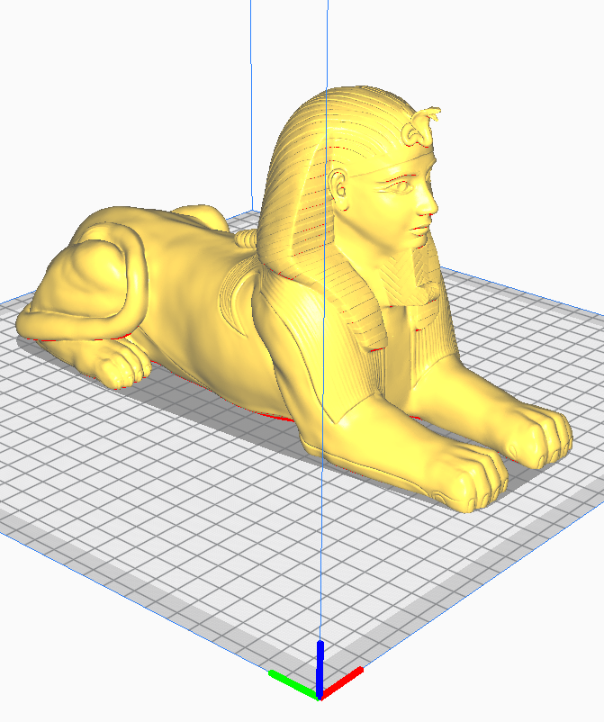 Download free STL file Egyptian Sphinx • Object to 3D print ・ Cults