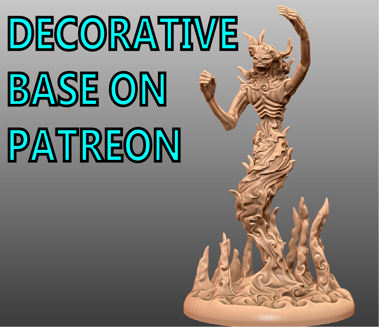 Free STL file Wraith Tabletop Miniature・3D printing model to download
