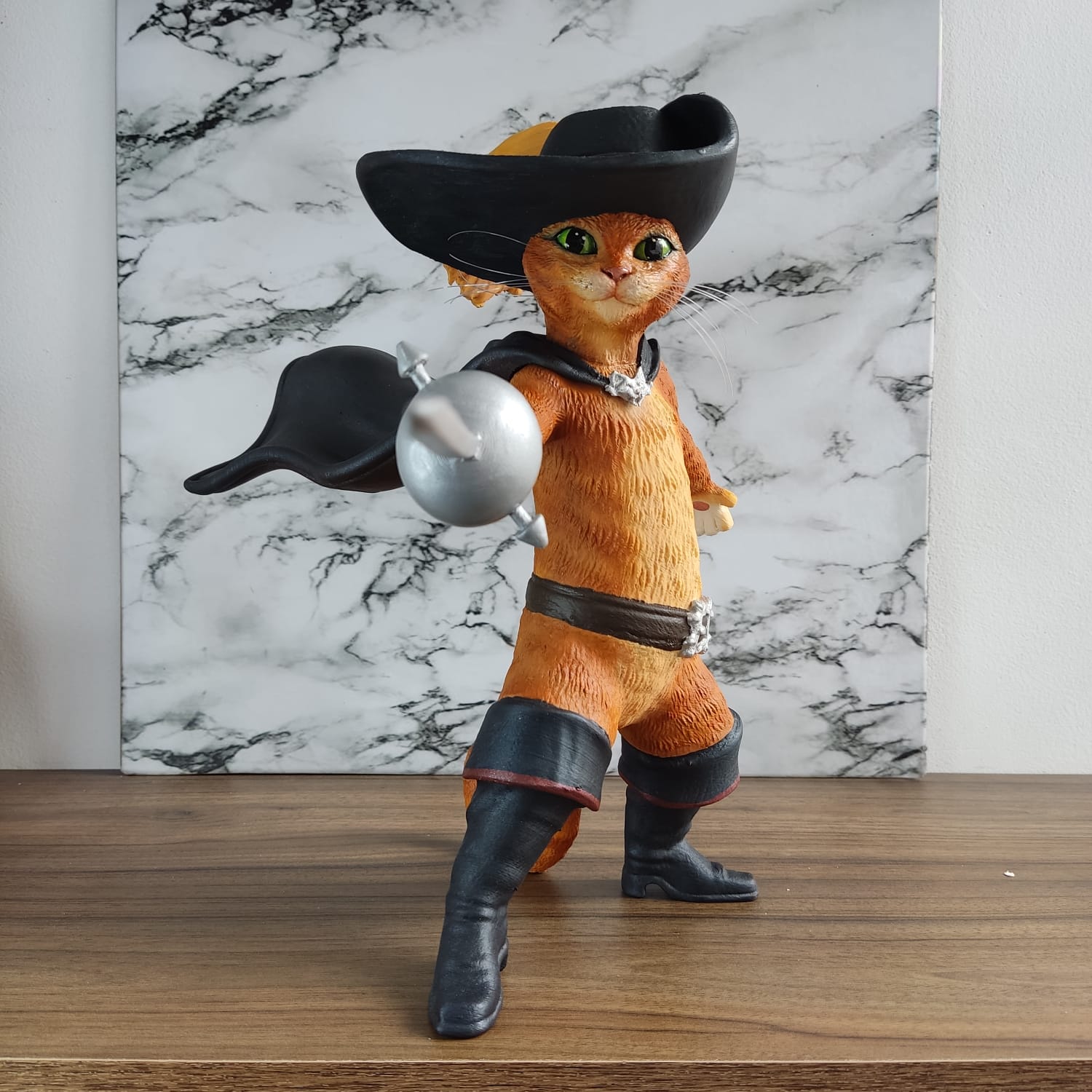 Archivo STL Gato con Botas 🐉・Objeto de impresión 3D para descargar・Cults