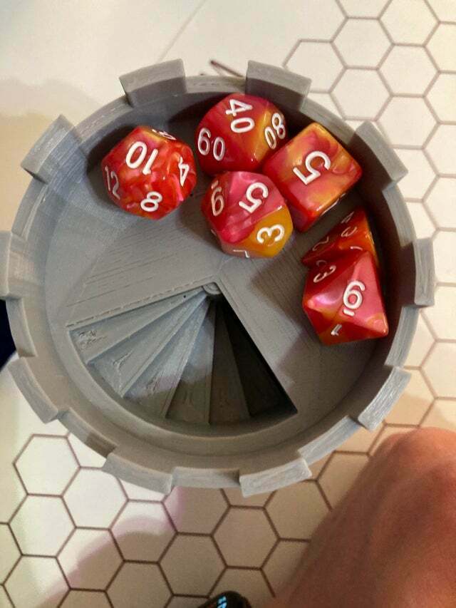 Free STL file DnD Dice Tower 🎲・Object to download and to 3D print・Cults