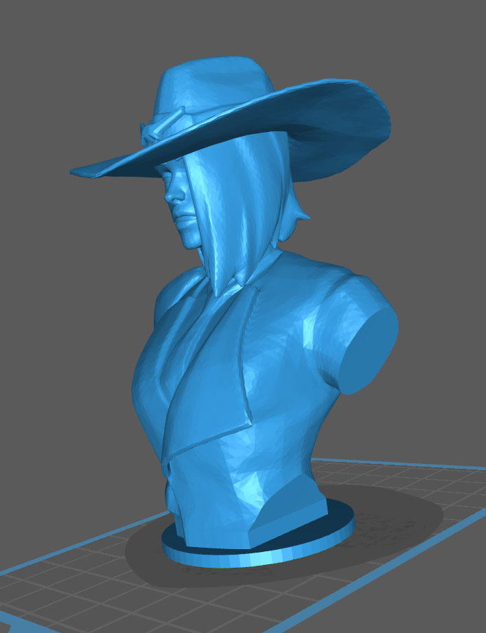 Download free STL file Ashe bust Overwatch • Object to 3D print ・ Cults