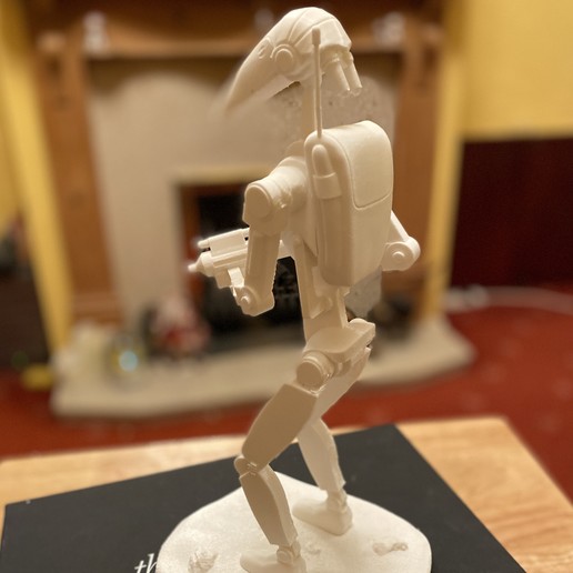 Download STL file Star Wars Battle Droid STL • 3D printer object ・ Cults