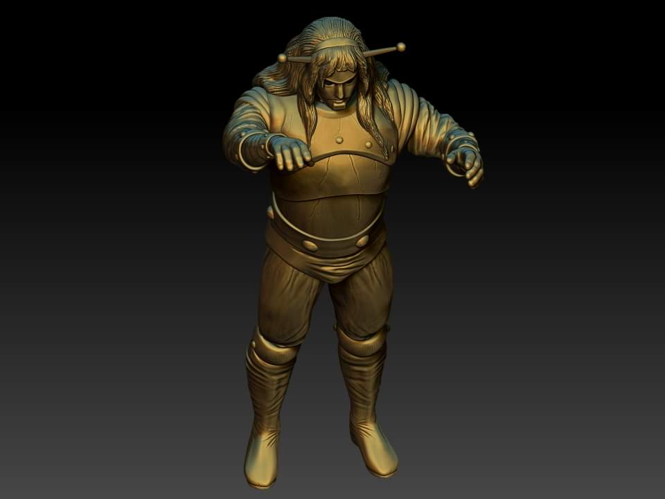 STL file Goldar The Space Giants・Model to download and 3D print・Cults