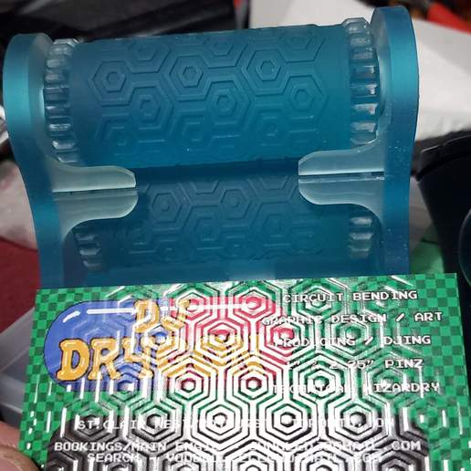 3D printed The Business Card Embosser System • made with Elegoo Mars