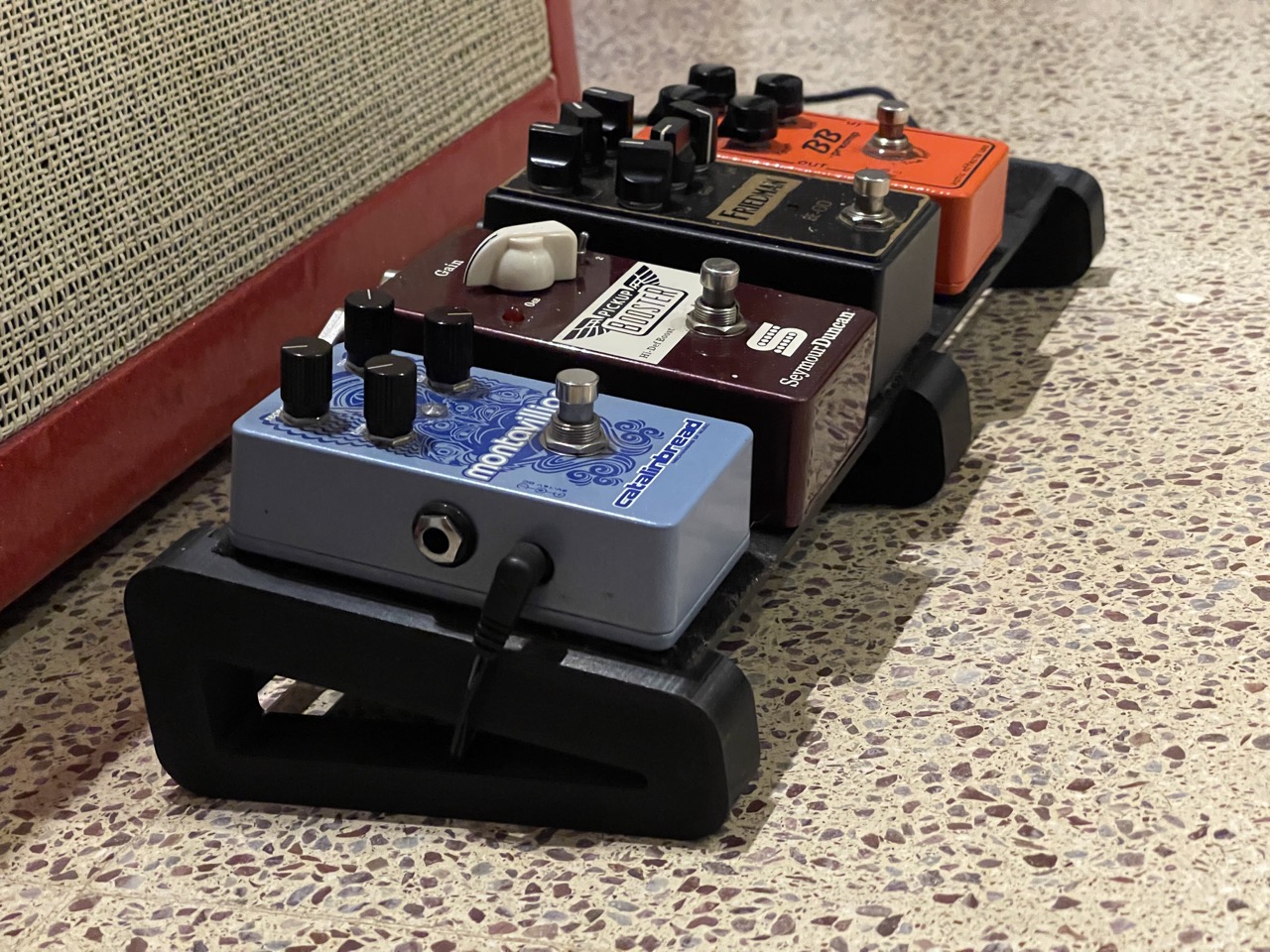 GUITAR & BASS MODULAR MINI PEDALBOARD, pedalboard guitare