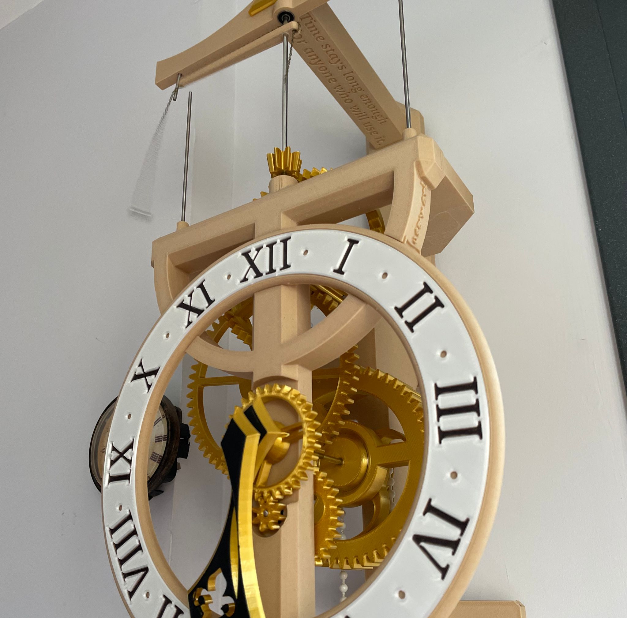 STL file Leonardo flying pendulum clock 🕰️・3D printer model to download