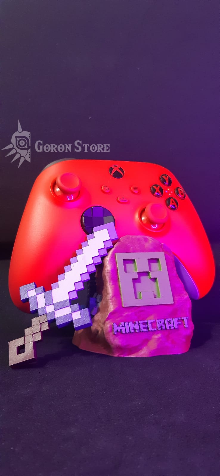 Archivo STL Minecraft Base para control・Objeto para impresora 3D para