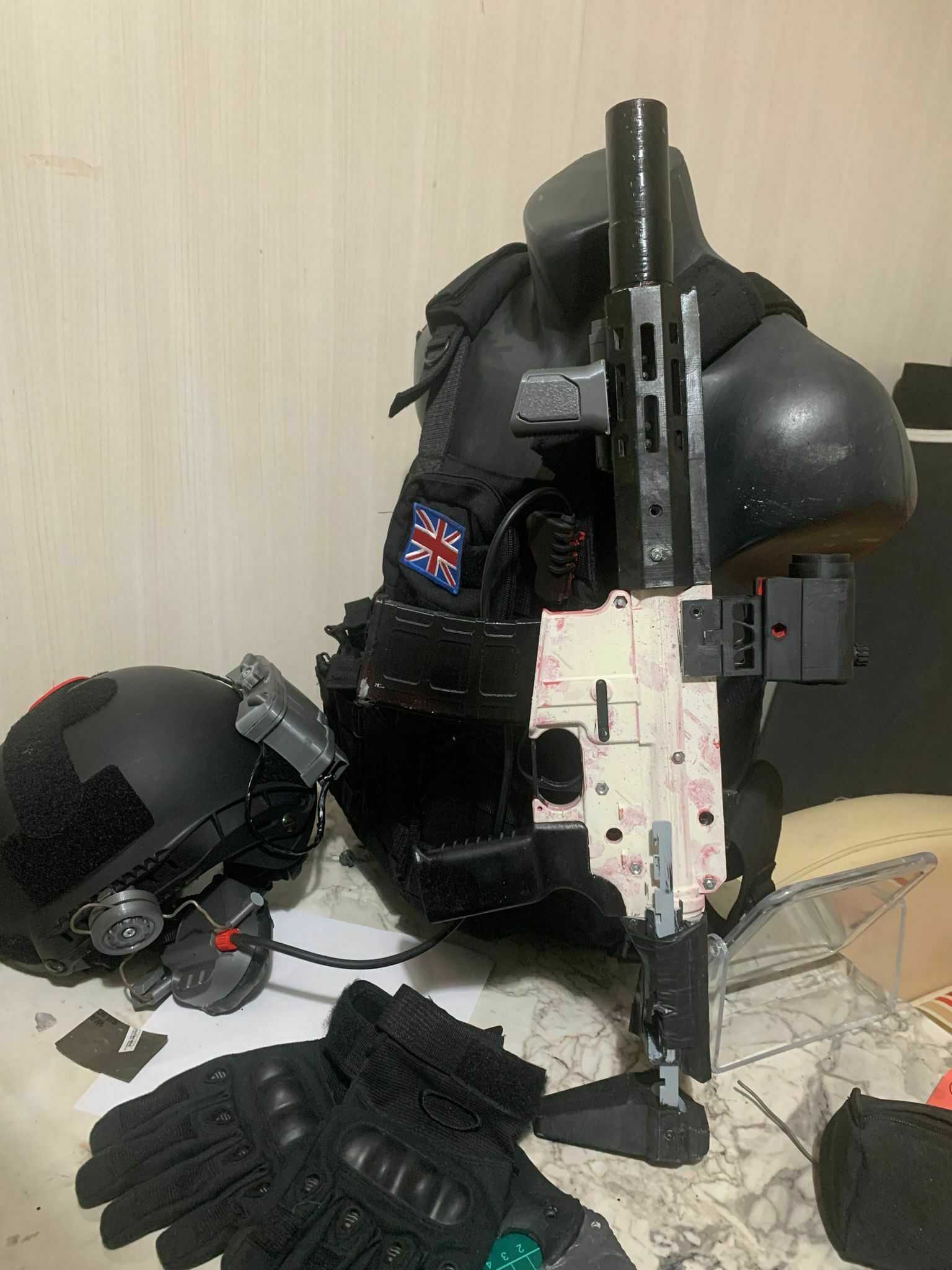 STL file Honey Badger Kit for Rubber Band AR 15 🍯・Model to download and