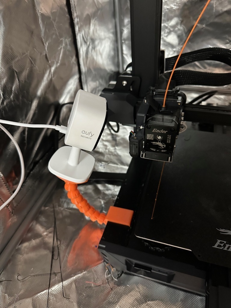 Free 3D file Eufy camera mount for Ender 3 S1・3D printable model to
