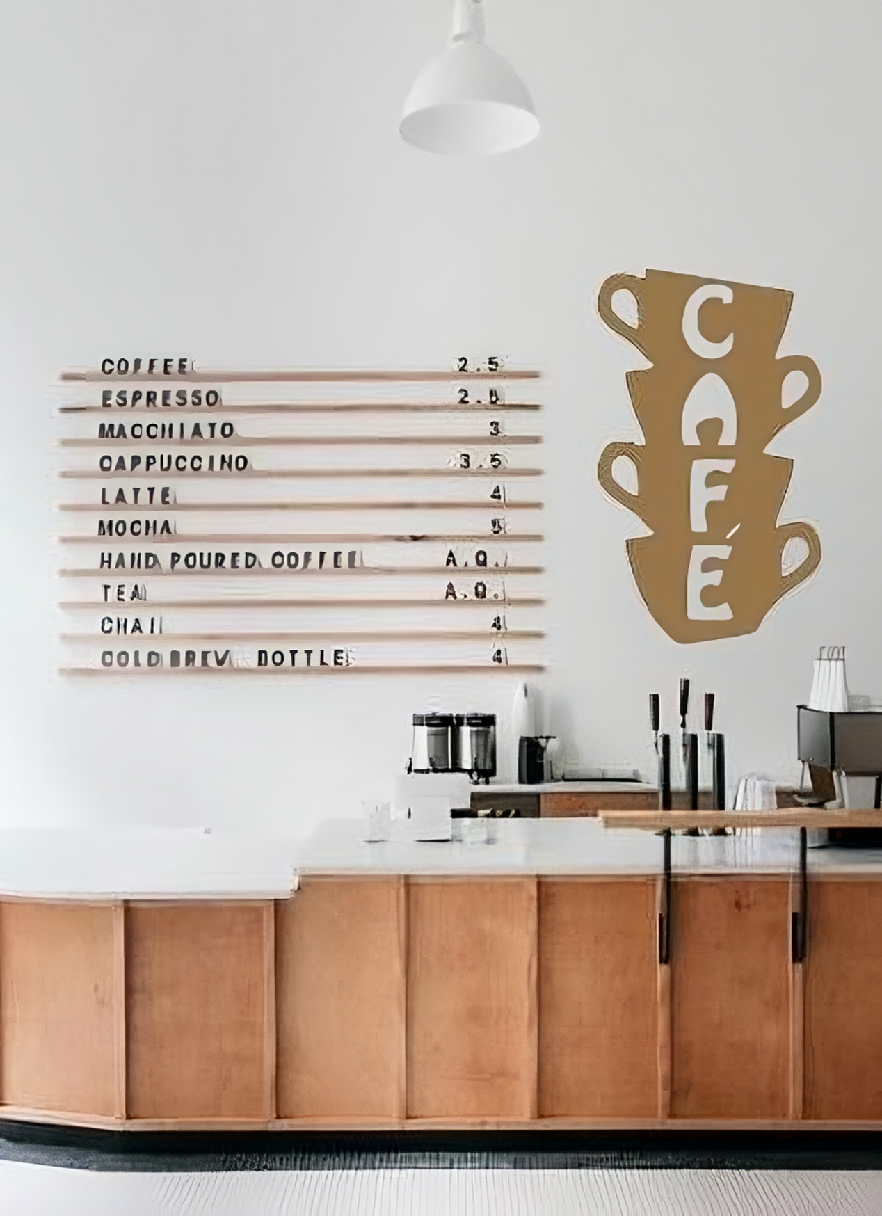 STL file CAFÉ WALL ART・3D printing model to download・Cults