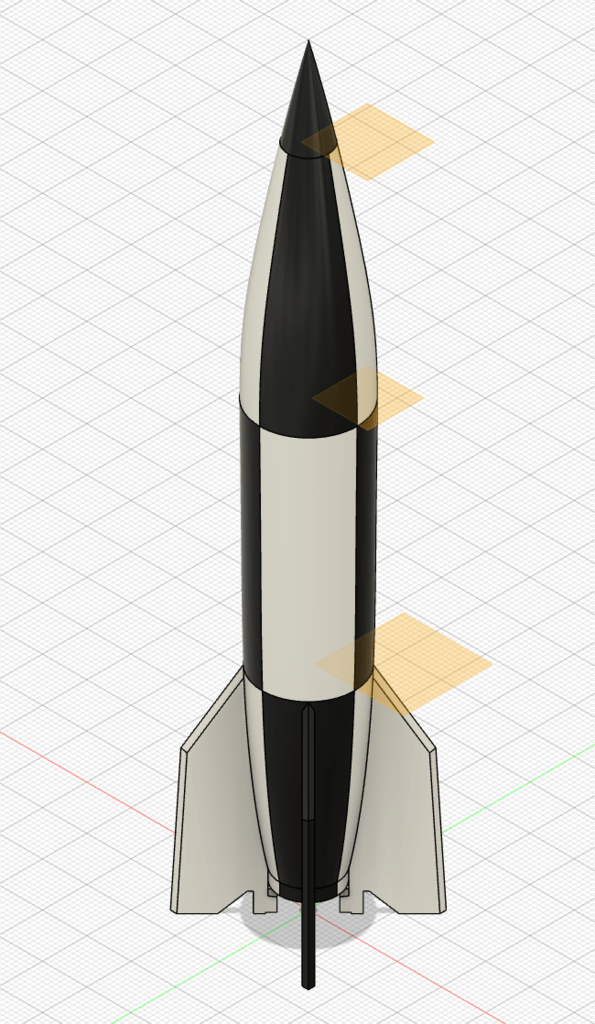 Free 3D file V2 Rocket・3D printing template to download・Cults