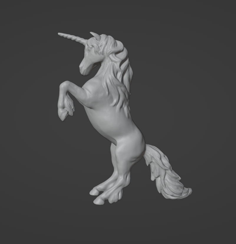 STL file Unicorn 3D print model・Model to download and 3D print・Cults