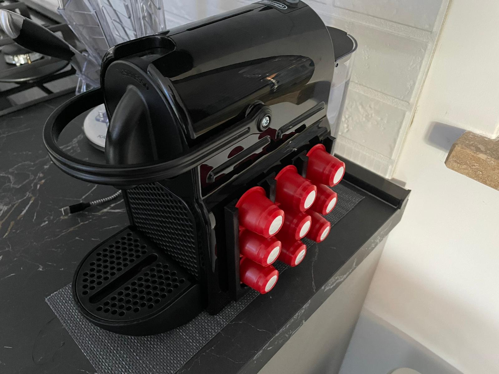 Free STL file Nespresso inissia capsule holder ☕・3D printer design to