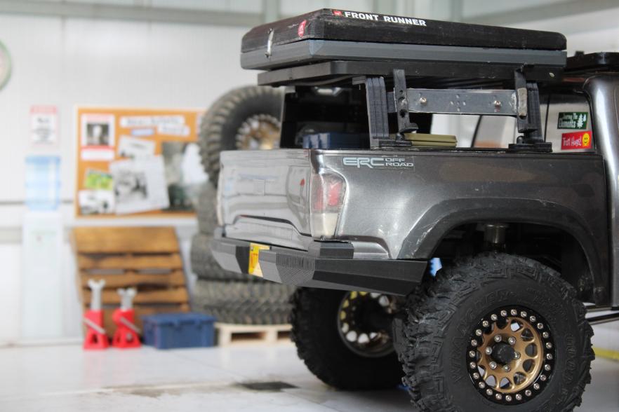 STL file Element RC Enduro Knightrunner High Clearance Rear Bumper 👽・3D