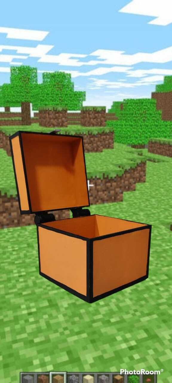 STL file Minecraft Chest・3D print design to download・Cults