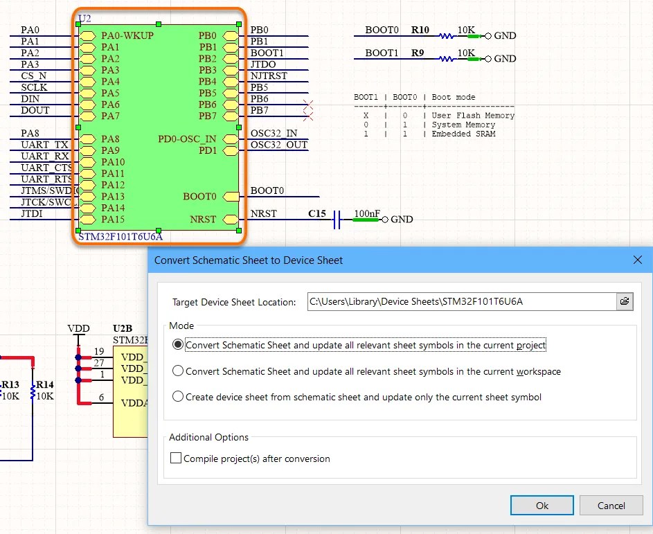 Restructuring a Design through Refactoring | Altium Designer 25, 24 and