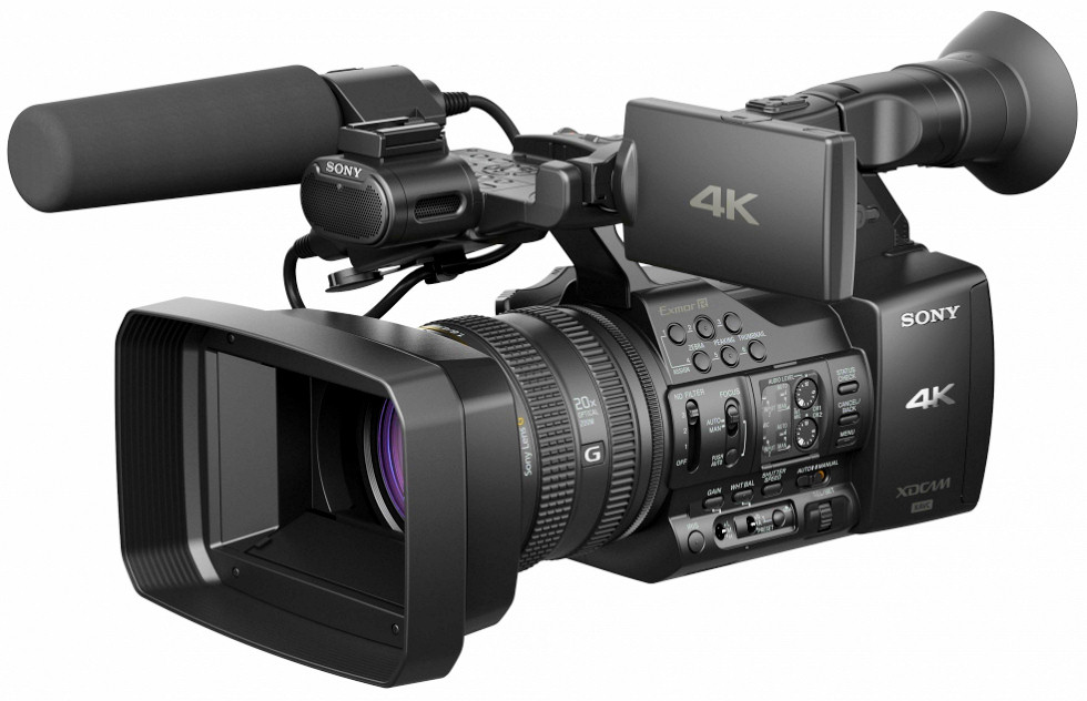 Sony Unveils New Professional 4K Camcorder