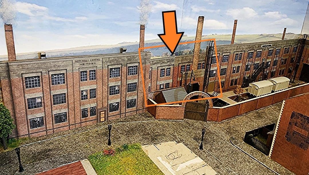 How to create a unique model railway layout backscene