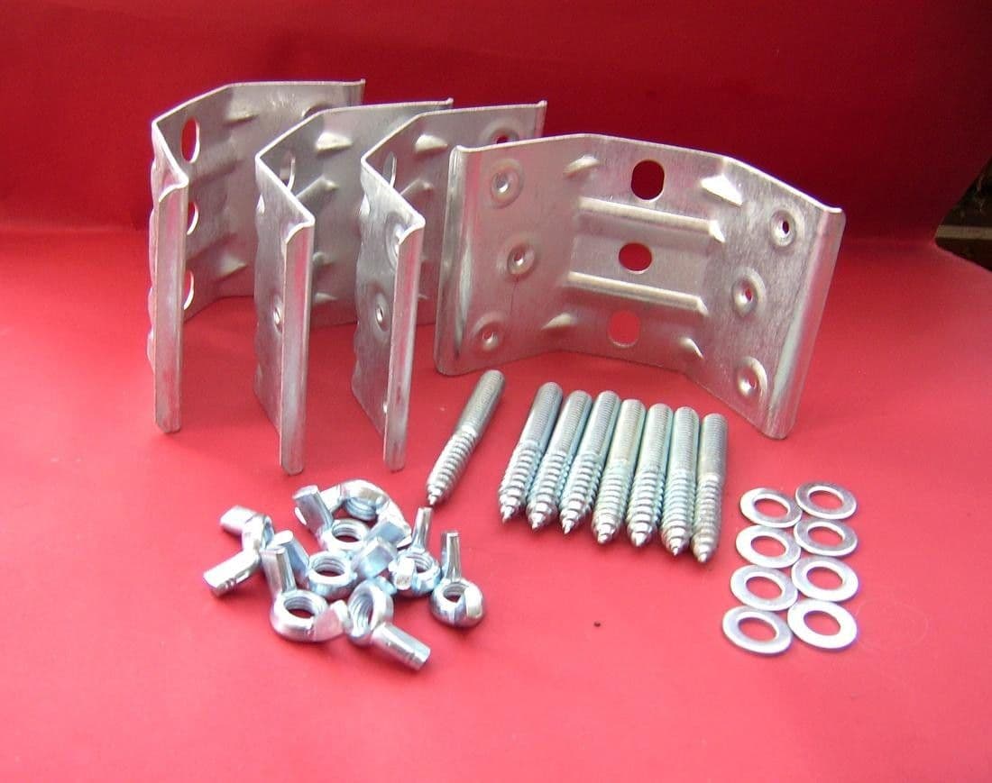 BED assembly fittings sets KNOCK DOWN connectors