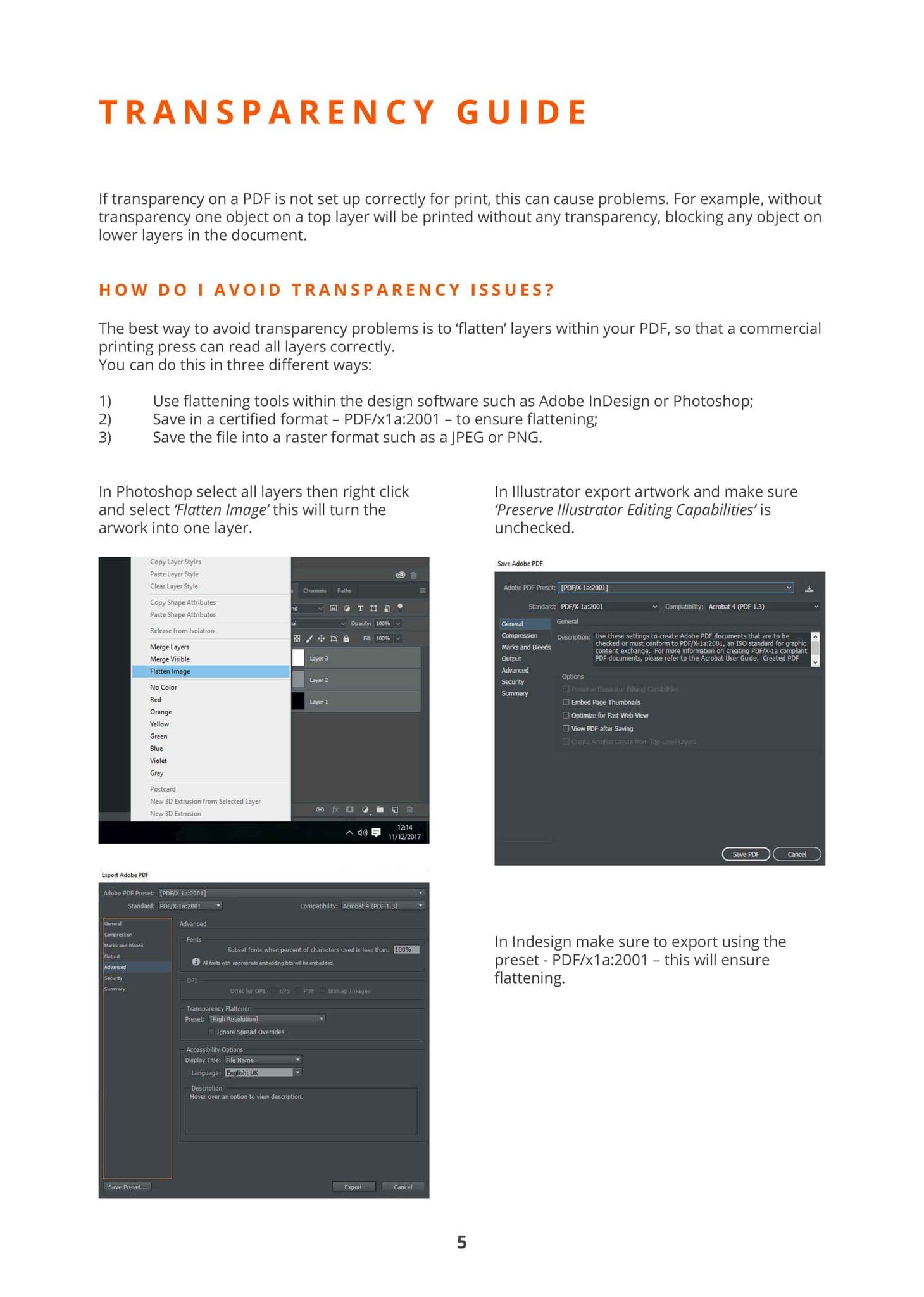 Artwork Requirements
