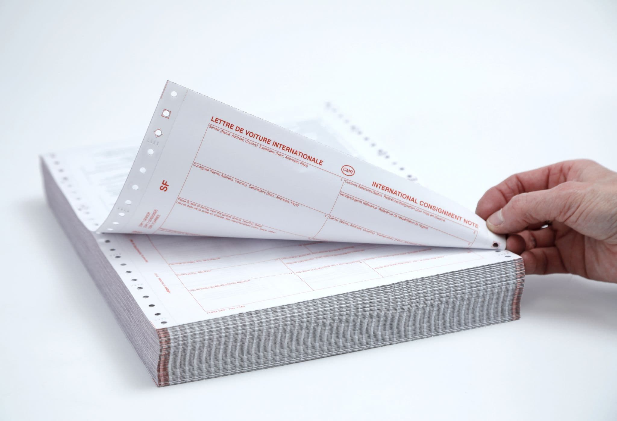 CMR Consignment Notes Continuous
