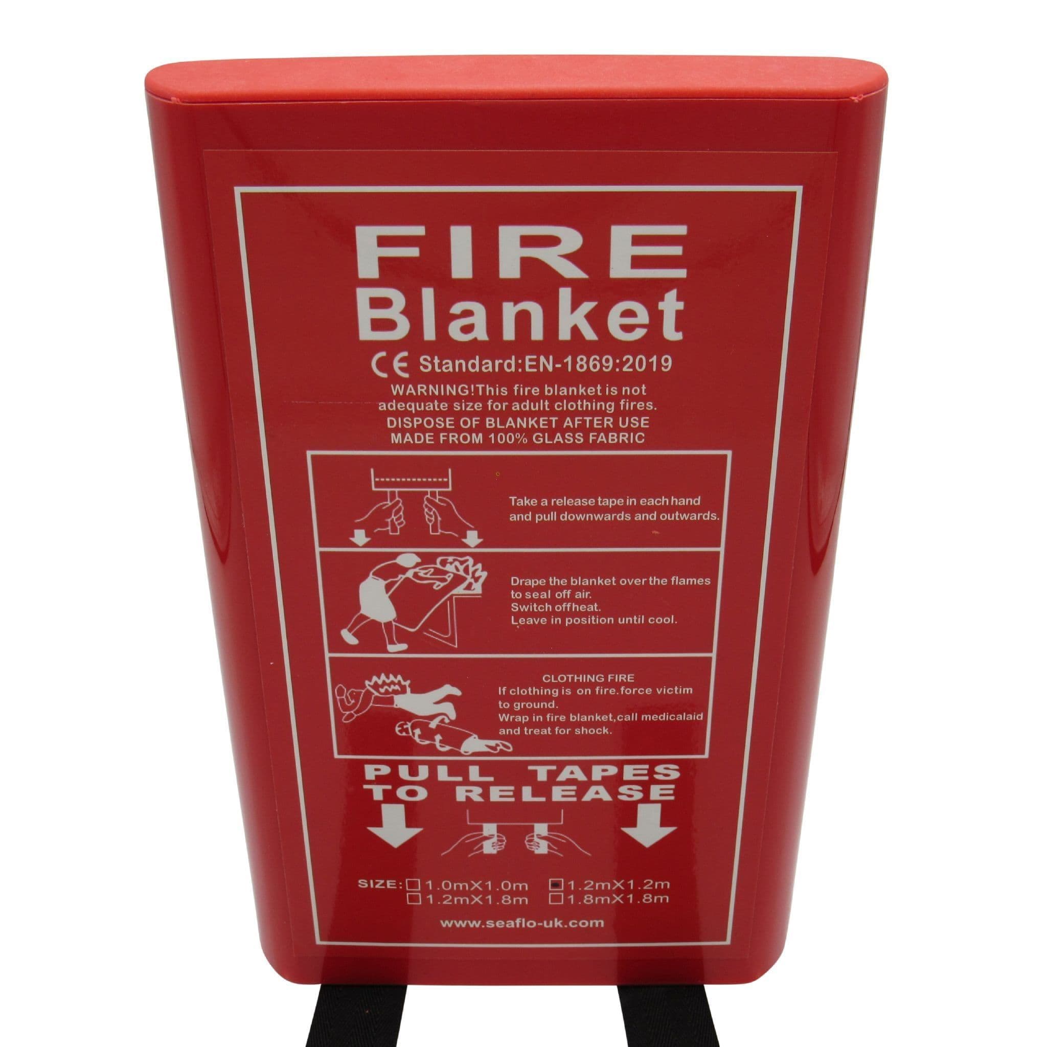 What is a fire blanket used for